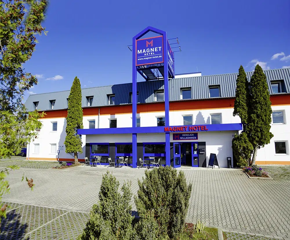 Aussenansicht vom MAGNET HOTEL in Schkeuditz